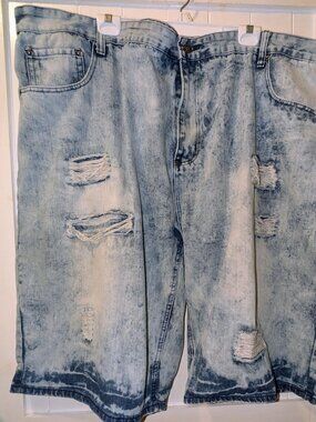akademiks JEANIUS MEN'S SIZE 54 DENIM SHORTS